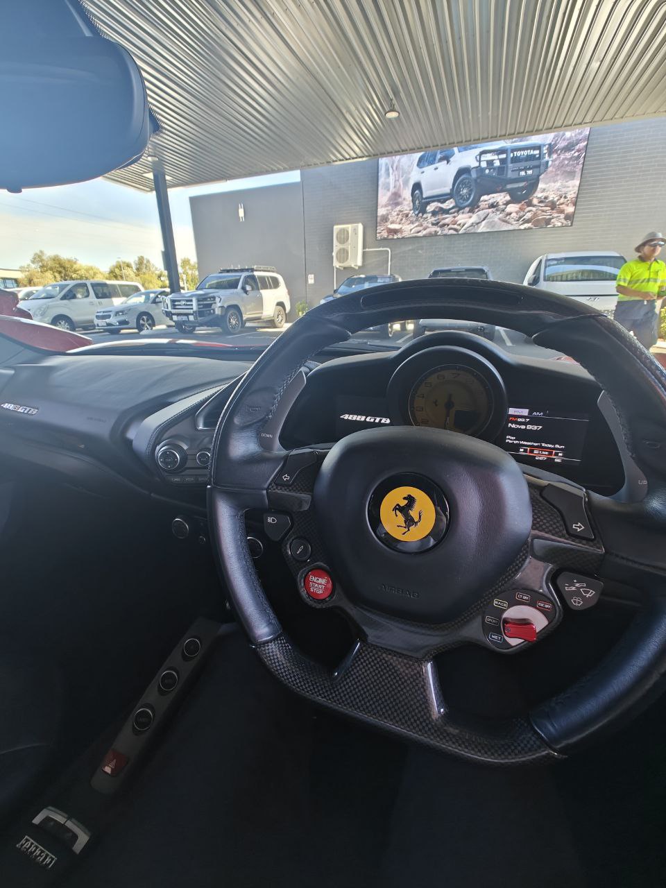 Ferrari 488 GTB interior